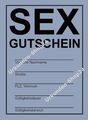 Sex-Gutschein, Geschenk, Ausweis, Pass, Liebe, Schlafen, Scherzartikel - AU-558