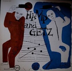 LP Lionel Hampton And Stan Getz Hamp And Getz NO OBI NEAR MINT Verve Records