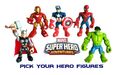 Marvel Super Hero Adventures Figuren Playskool Heroes Figurenset Wählen Sie Ihren Helden