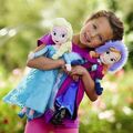 Frozen Toys Elsa Anna Plush Puppe Stoffpuppe Plüsch Doll Neu Disney Kinder QF