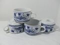 4x Tasse Kaffee Tee 5cm Zwiebelmuster Kahla