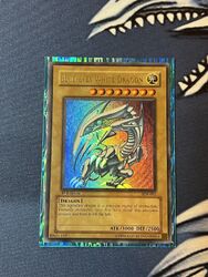 Yu-Gi-Oh Blue-Eyes White Dragon Ultra Rare 1st Edition SDK-001 US Glossy