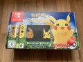 Nintendo Switch Pokemon Lets Go Pikachu Limited Edition Pikachu & Eevee COMPLETE