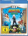 Monster und Aliens (+ Blu-ray 3D) [Blu-ray] von Lett... | DVD | Zustand sehr gut