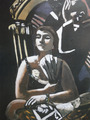 Max Beckmann - die Loge 1928, 90 cm x 70 cm