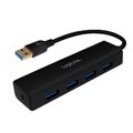 USB 3.0 Hub 4 Port Verteiler Adapter Splitter Super Speed PC Computer Laptop