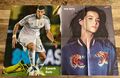 2x Poster Wendeposter A2 Katy Perry / Gareth Bale 51 x 37,5 cm neu