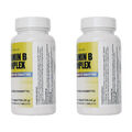 730 Tabletten Vitamin B Complex B1 B2 B3 B5 B6 B12 Biotin Folsäure 2 Packung