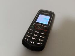 Handy Samsung GT E1081t ohne Simlock schwarz
