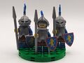 LEGO CASTLE: Löwenritter Battle Pack Stadtwache Sword/Shield x3 Ritter 10305 Neu
