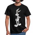 Looney Tunes Bugs Bunny Vintage Pose Männer T-Shirt