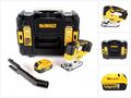 DeWalt DCS 334 NT Akku Pendelhub Stichsäge 18V Brushless + 1x Akku 5,0Ah + TSTAK