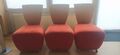 Dauphin Bobo Chair Designsessel 3 Stück Rot