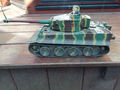 Heng Long - Tiger I - 1311 - Gebrusht - 1 : 16 - Vitrinenmodell - Top Zust.