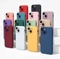 Handy Hülle für iPhone 15 14 13 Pro Max Kamera Schutz Silikon Case