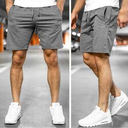 Shorts Bermudas Sporthose Kurze Kurzhose Jogging Unifarben Herren BOLF Fitness