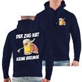 Kapuzenpullover Der Zug hat keine Bremse PARTY FARBEN Hoodie vatertag männertag 