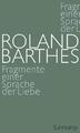 Barthes  Roland. Fragmente einer Sprache der Liebe. Buch