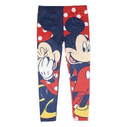 Disney Minnie Mouse Mädchen Leggings Freizeithose - rot/blau - Gr. 92 - 116