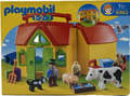 PLAYMOBIL® 6962 Playmobil 1.2.3 Mein Mitnehm-Bauernhof NEU & OVP