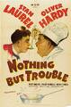 399579 Nothing But Trouble Movie Stan Laurel Oliver Hardy WALL PRINT POSTER DE