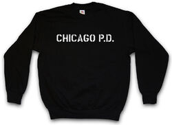 CHICAGO PD LOGO SWEATSHIRT Police Fire Department Dept Series Cop Sweat Pullover