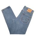 Levis 560 Jeans bequeme Passform blau Denim Hose Herren W33 L34