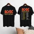 AC/DC Pwr Up World Tour 2024 Shirt, Rock Band AC/DC Tour 2024 Shirt
