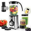 Multifunktionsmixer Standmixer Smoothie Maker Milchshaker Mixer Ice-Crush 6-IN-1