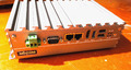 NEXCOM NISE105U 4gb 64GB SSD HDMI DVI VGA SER GPIO celeron 9-30V industrial
