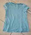 Maas Kinder T-Shirt ohne Ärmel, Größe 128. Farbe türkis, Bio-Baumwolle, Gots