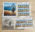 FRANCOBOLLO UCRAINA: “Russian Warship go F.. yourself” (W+F) blocco bundle set