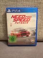 Need for Speed Payback (Sony PlayStation 4, 2017)
