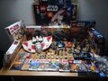 Lego Star Wars Sammlung Konvolut Figuren Raumschiffe Fahrzeuge Anleitungen Boxen