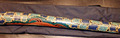 Didgeridoo Blasinstrument Holz L:124cm orig.Aborigines-Bemalung bespielbar