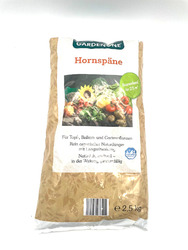 Gardenline® Hornspäne 2,5kg für 25qm organischer Naturdünger Langzeitwirkung Neu