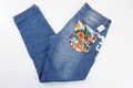 Desigual Damen Jeans Hose W30 L30 30/30 blau stonewashed used gerade Denim
