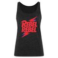David Bowie Rebel Rebel Mit Blitz Frauen Premium Tank Top