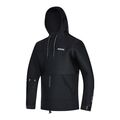 Mystic Voltage Neopren Hoodie Schweiß - Kitesurfen Strandjacke 2021 - 4 mm - schwarz