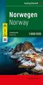 Norwegen, Straßenkarte 1:600.000, freytag & berndt | Freytag & Berndt | Deutsch