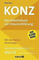 Konz: Das Arbeitsbuch zur Steuererklärung | Mit den... | Buch | Zustand sehr gut