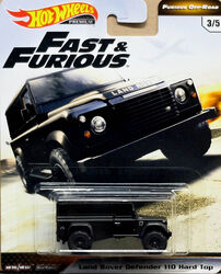 Land Rover Defender 110 Fast & Furious Off-Road 3/5 1:64 Hot Wheels GBW97 GBW75