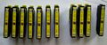 11 x ORIGINAL Epson LEERE gebrauchte Tintenpatronen Y 24XL 24 XL gelb
