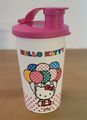 Tupperware Hello Kitty  Rosa Weiß Sondermodell Trinkbecher mit Deckel 330 ml, Ne