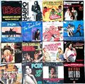 Pop und Rock Singles - Kennt jeder aus den 70er und 80er Jahren. Zum Auswählen!