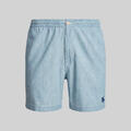 Polo Ralph Lauren Ponymotiv Baumwollshorts Prepster Chambray Shorts Jeans NEU