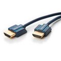 Clicktronic Ultraslim HighSpeed HDMI Kabel mit Ethernet ARC 3D 4K HDTV 1,0m