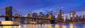 Victor Acrylglasbild Stadt New York Skyline Panoramabild Wandbild XXL Format