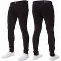 Enzo Herren Skinny Jeans schmale Passform Super Stretch Flex Denim Hose Hose alle Taillen