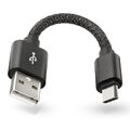 USB Typ-C auf USB 12cm Kabel Stecker Laden Daten kurz für HTC U11/U Ultra/Play